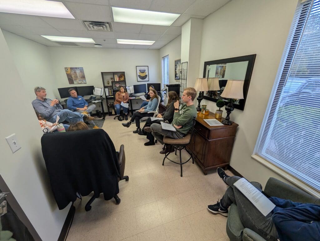 CEO Letter: Built for This 2 GraceWorks Neighbor Services Team meets together.